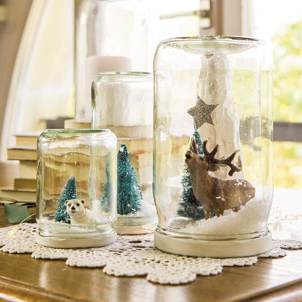 4 ideas fáciles para decorar botes de cristal para Navidad: son bonitas y originales, ¡adorna y recicla a la vez! // CON VÍDEO