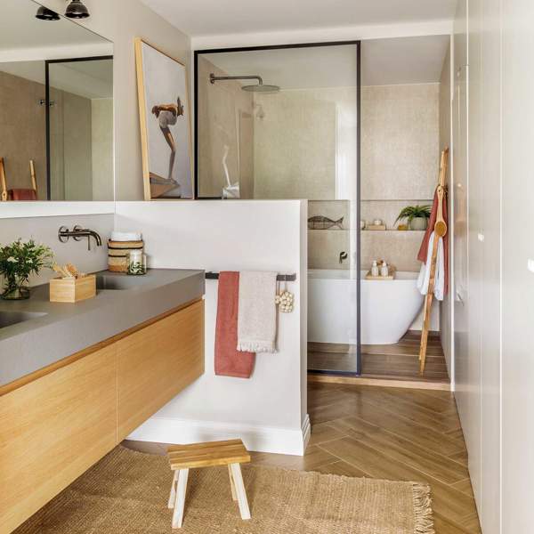 11 baños con menos de 10 metros cuadrados e ideas para copiar que lo tienen TO-DO // FOTOS y VÍDEO