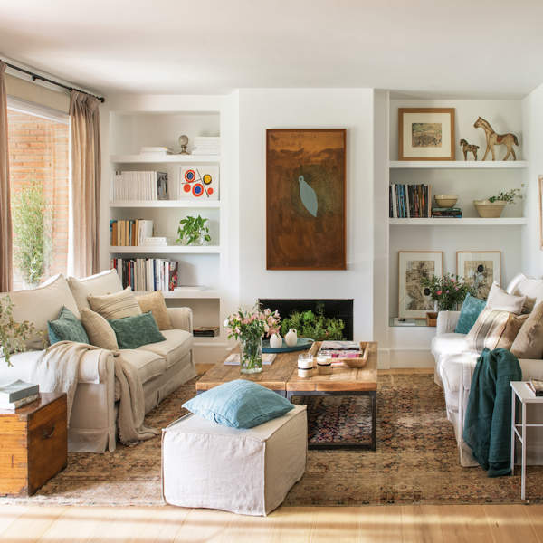 Una casa como de toda la vida, pensada para ser felices en ella para siempre: cada rincón está lleno de encanto