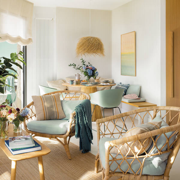 Un apartamento moderno y estiloso en Donosti: 85 m2, con cocina abierta, mucho estilo y vistas al mar (con plano y vídeo)