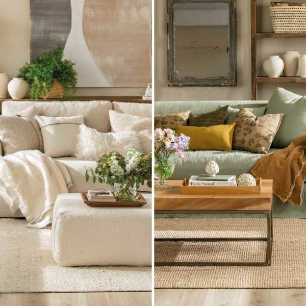 1 salón decorado en 2 estilos: ¿Moderno o romántico? ¿Cuál te gusta más? // CON VÍDEO