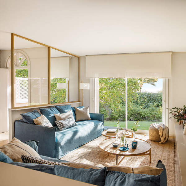 Las 6 reglas de oro para decorar un salón pequeño
