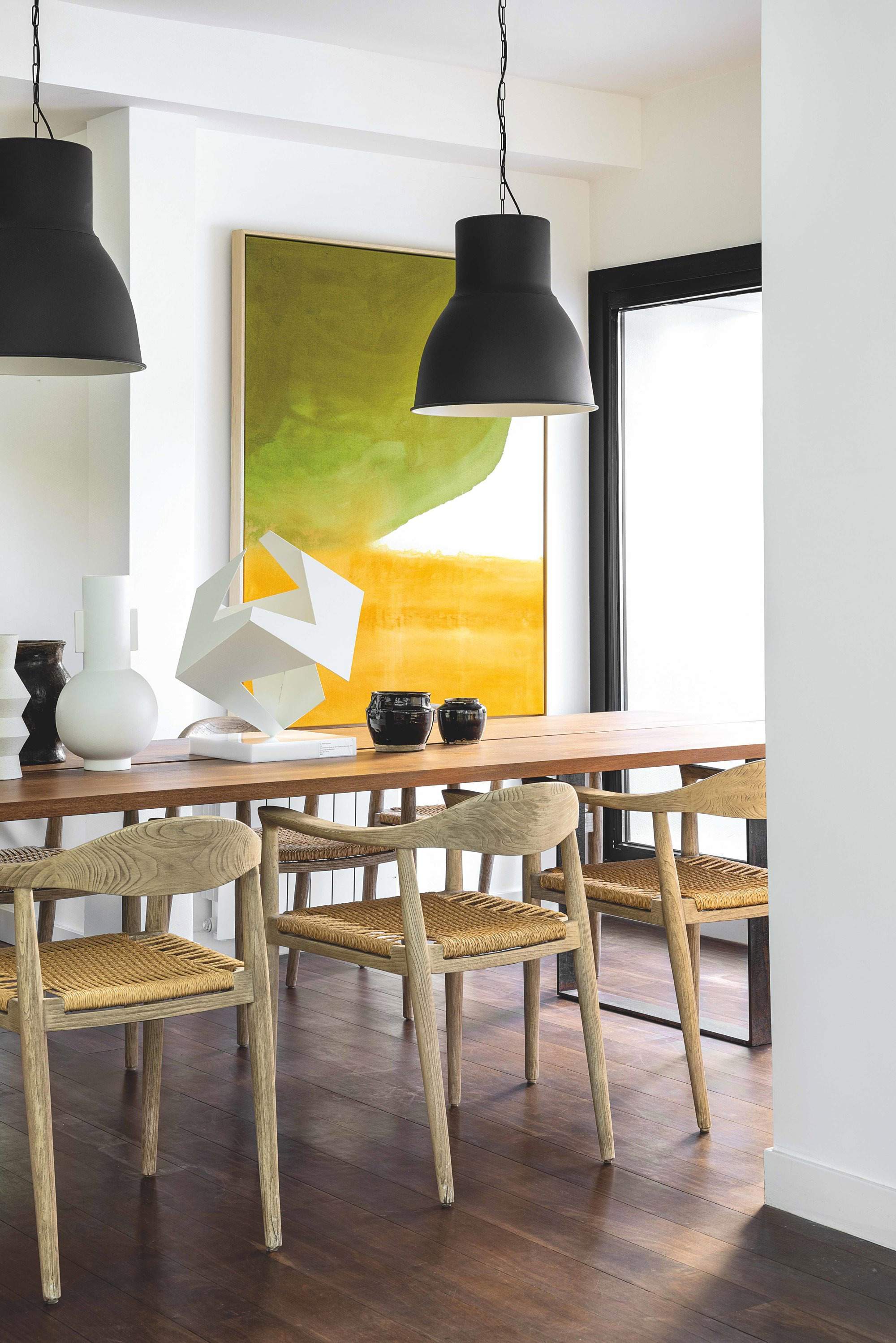 Comedor de la casa de Isabel Jiménez.